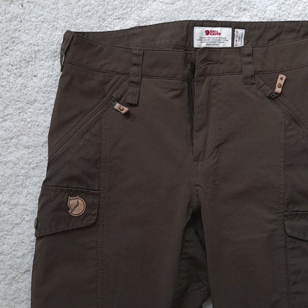 Fjallraven Nikka Curved Trousers W Dark Olive